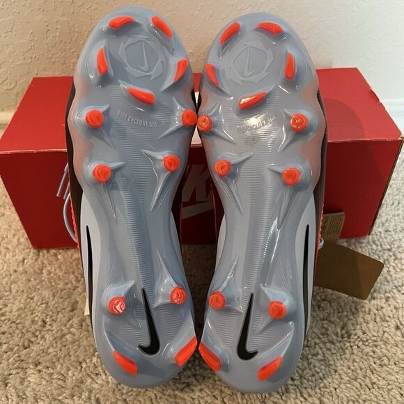 Nike Phantom 6 Low Pro FG Blue Crimson Red HJ4122-400 Men\'s Size 7.5 Cleats New